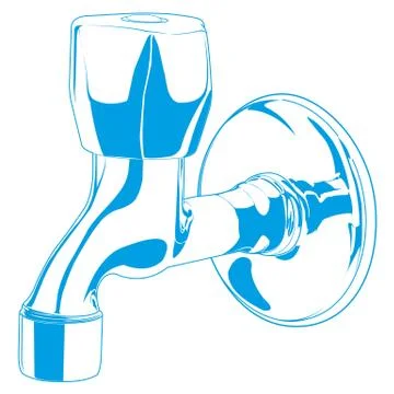 Faucet Stock Illustration