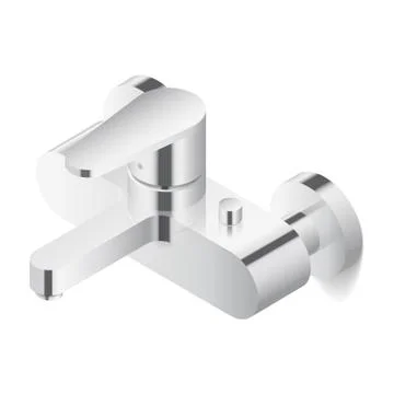 Faucet isometric icon Stock Illustration