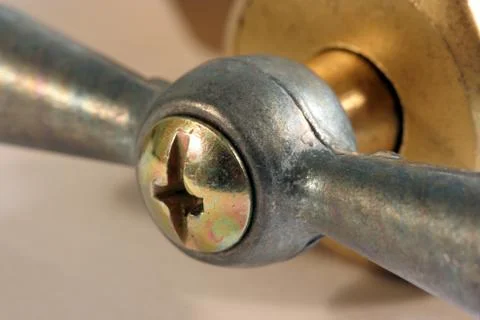 Faucet macro Stock Photos