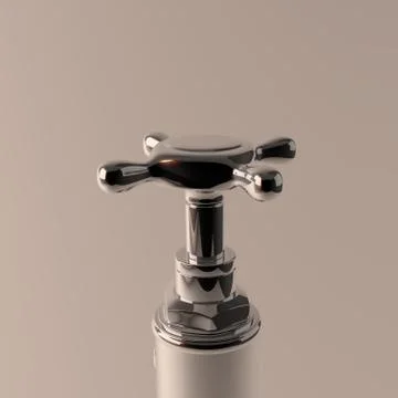 Faucet mixer Stock Illustration