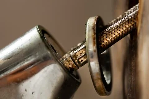 Faucet pipes Stock Photos