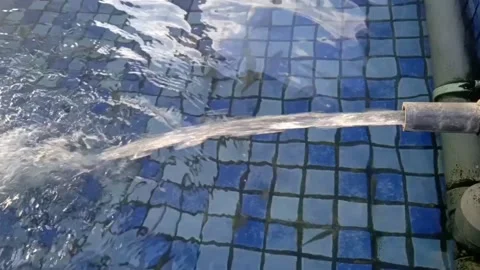 Faucet spouts water Stock Footage 201764735