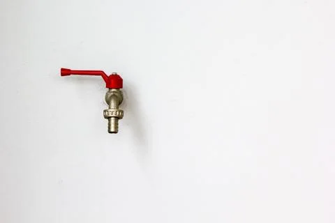 Faucet on wall Stock Photos