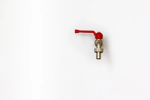 Faucet on wall Stock Photos