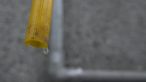 Faucet with water, close up. Stock Footage 100820586