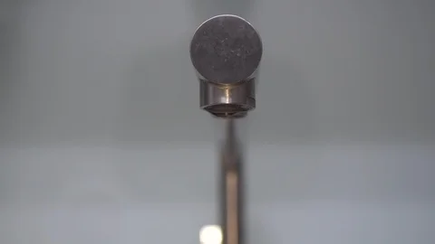 Faucet with water, close up. Stock-Footage 102675932