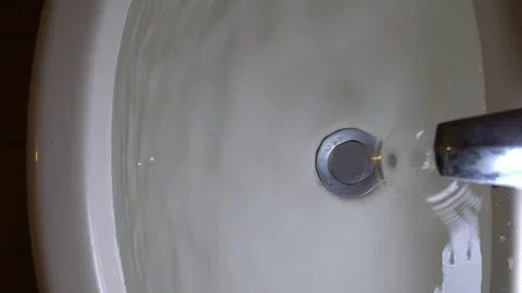 Faucet with water, close up. Stock Footage 105893686