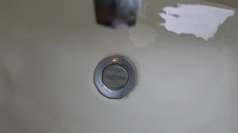 Faucet with water, close up. Stock-Footage 105893801