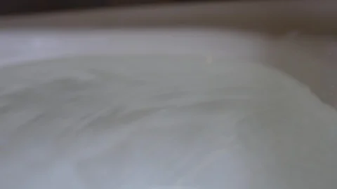 Faucet with water, close up. Stock Footage 105893883