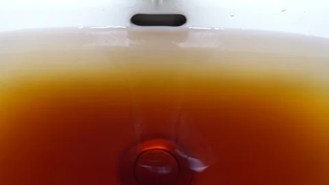 Faucet with water, close up. Stock Footage 105894203