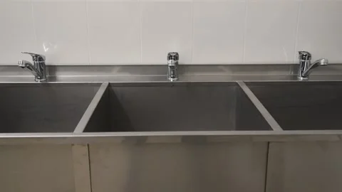 Faucet for water Stock Footage 152103136