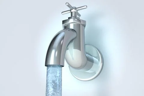 Faucet water Illustration