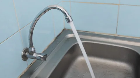 Faucet water, video Stock Footage 46207717