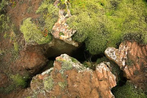 Fault line Stock Photos