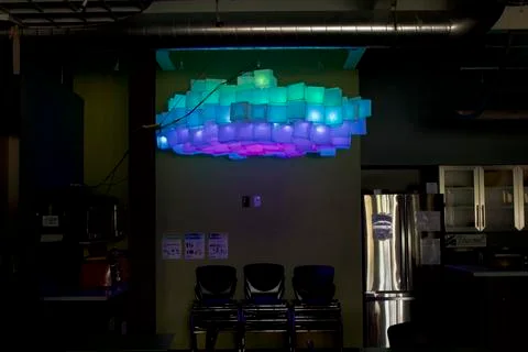 Faux Cloud Foto stock