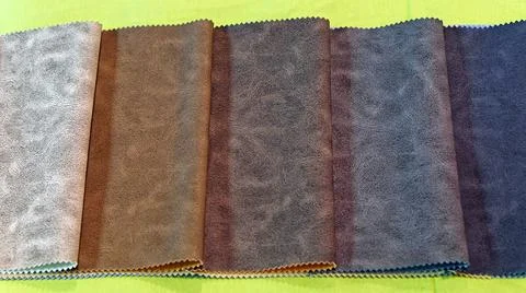 Faux leather material Stock Photos