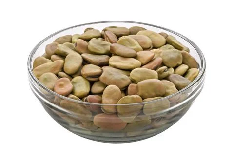 Fava beans isolated Stock Photos