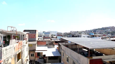 Favela Maré view Stock Footage 33463402