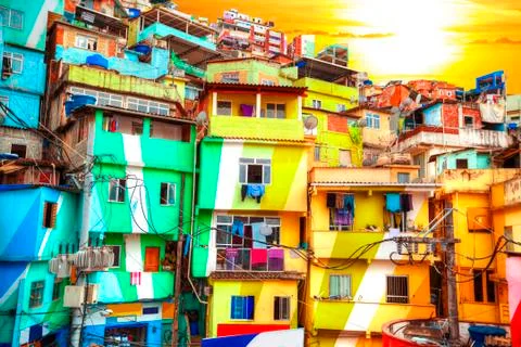 Favela Stock Photos