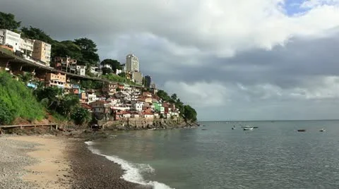 Favela. RJ / Brasil. Stockbeeldmateriaal 12358020