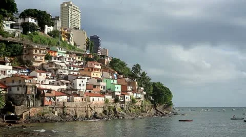 Favela. RJ / Brasil. Stockbeeldmateriaal 12358890