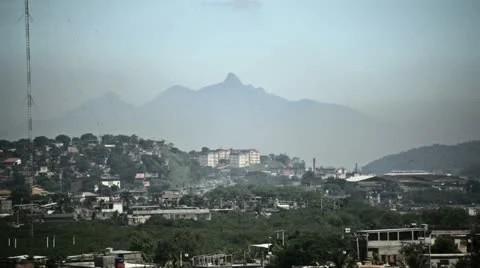 Favela. RJ / Brasil  Stockbeeldmateriaal 12369178