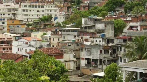 Favelas in Buenos Aires Stock Footage 160280727