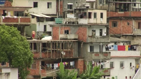 Favelas in Buenos Aires Stock Footage 160280733