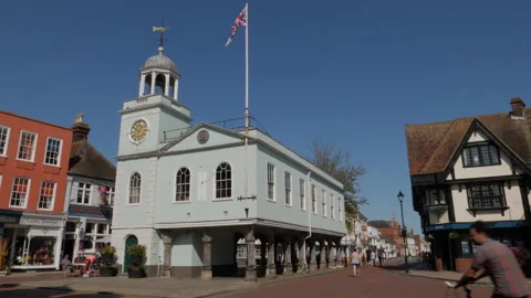 Faversham Guildhall Stock Footage 139715043