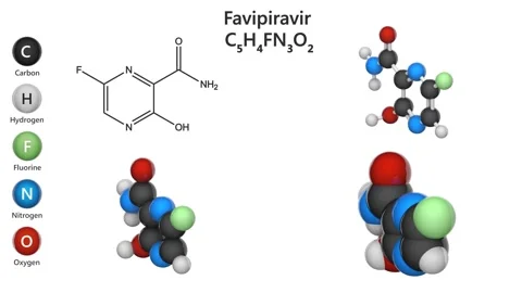 Favipiravir Stock Footage 146524200