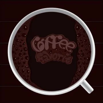 Favorite coffee Stock Illustration