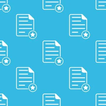 Favorite document blue pattern Stock Illustration