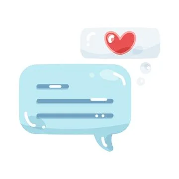 Favorite message Stock Illustration