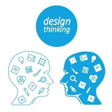 Favorite of software designer in the form icons Stock Illustration