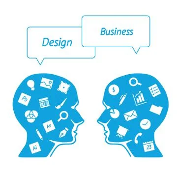 Favorite of software programmers in the form icons Stock Illustration