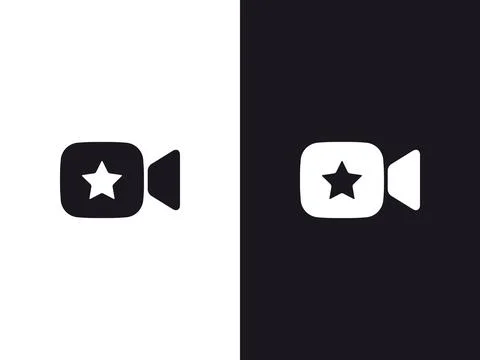 Favorite Video vector icon Stock Illustration