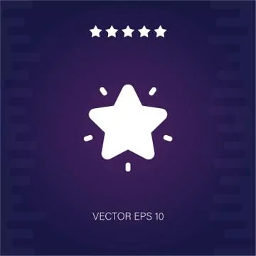 Favorites vector icon Stock Illustration