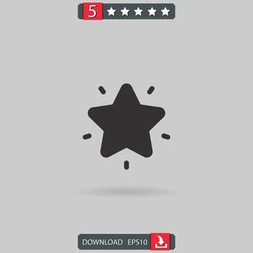 Favorites vector icon Stock Illustration