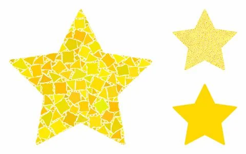 Favourites Mosaic Icon of Humpy Elements 스톡 일러스트