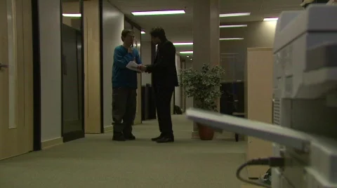 Fax - BONUS: one extra shot Stock Footage 479742