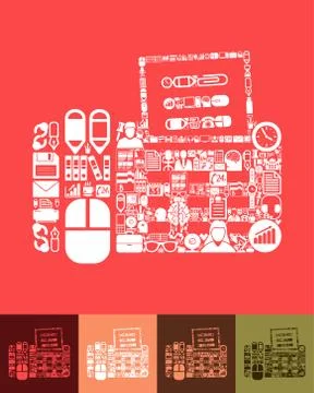 Fax icon Stock Illustration