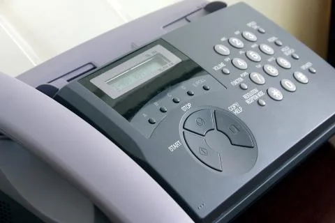 Fax machine Stock Photos