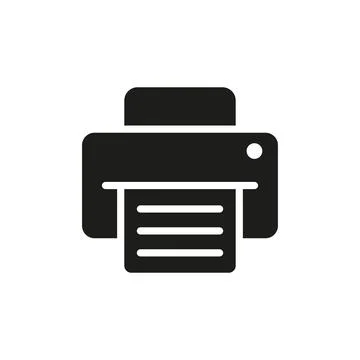 Fax stationary icon vector design templates simple and modern Stock Illustration