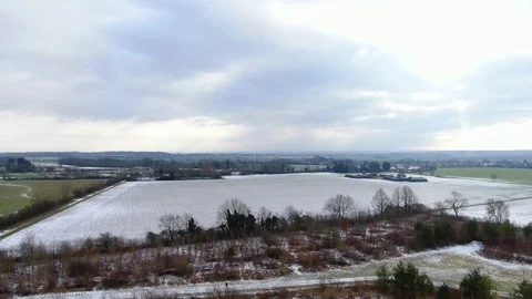 FB - Snow field 3 4K Video stock 102290690