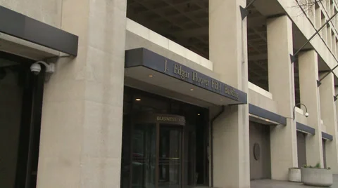 FBI building  (Slow Zoom In) Stock-Footage 38036833