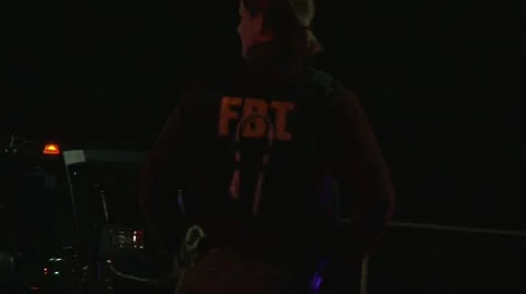 FBI on the Scene 1 Video stock 12573644