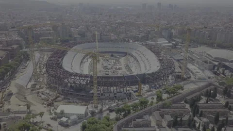 FC BARCELONA STADIUM NORTH SIDE 動画素材 285790625