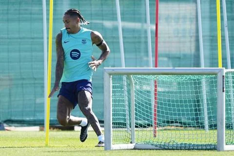 FC Barcelona training session ahead of La Liga match, Spain - 11 Sep 2026 Stock Photos