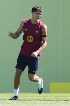 FC Barcelona training session ahead of La Liga match, Sant Joan Despi Barcelona, Stock Photos