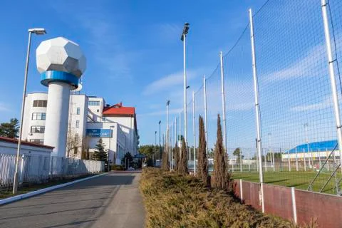 FC Dynamo Training Camp in Koncha-Zaspa suburb of Kyiv duri Stock Photos